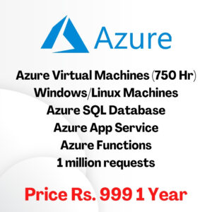 Microsoft Azure Subscription 12 Months (100$ Credit)