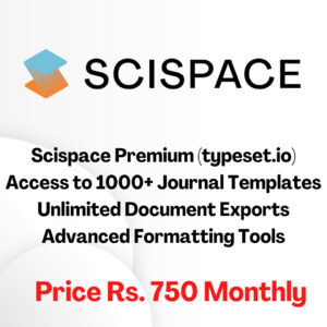 Scispace (typeset.io) Premium Plan (one month)