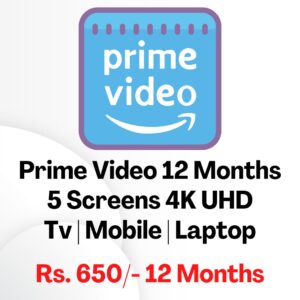 Prime Video Yearly ( 5 Devices )
